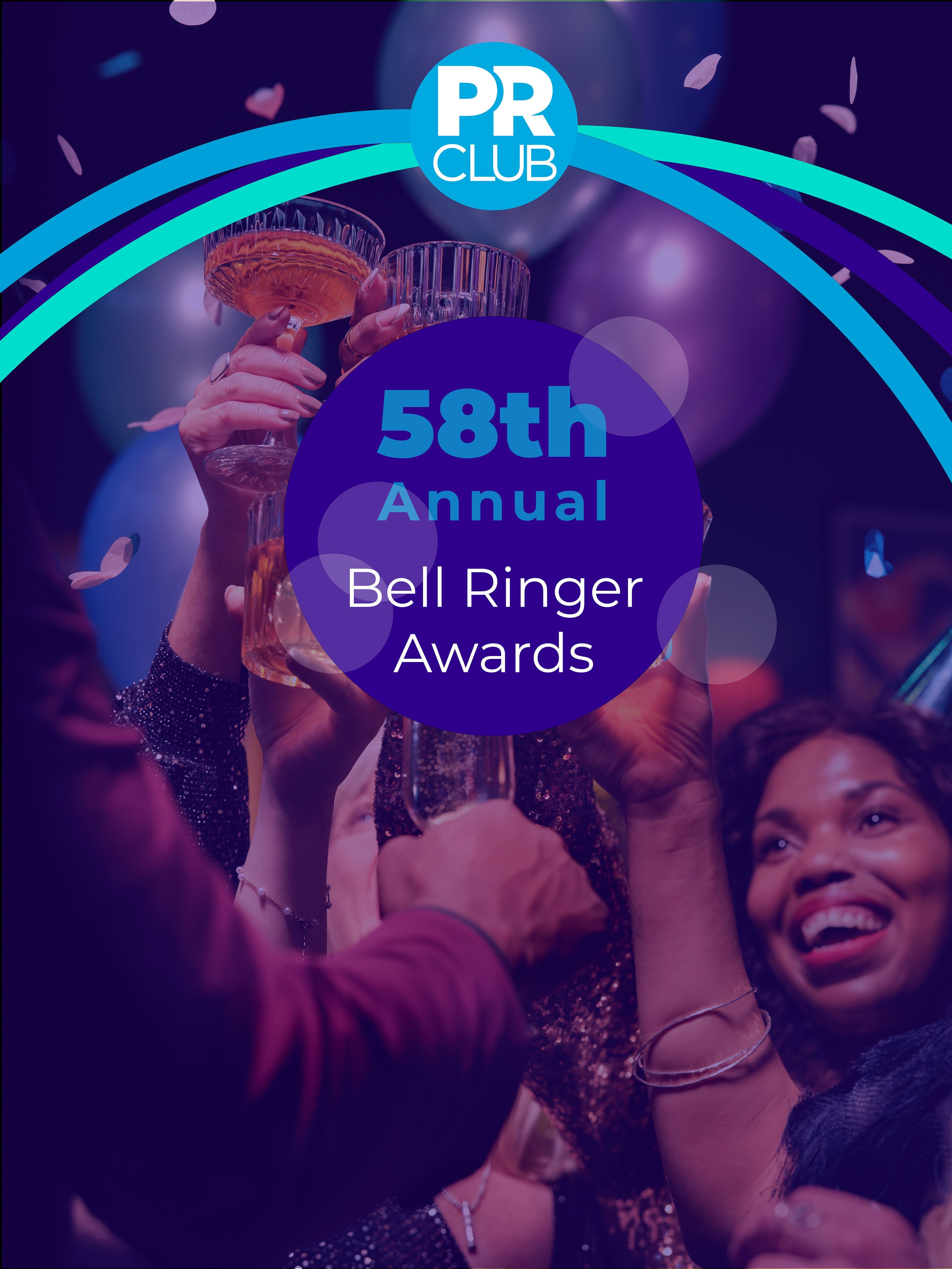 PR Club of New England Opens Ticket Sales for 58th Annual Bell Ringer Awards, Proceeds to Support GBH