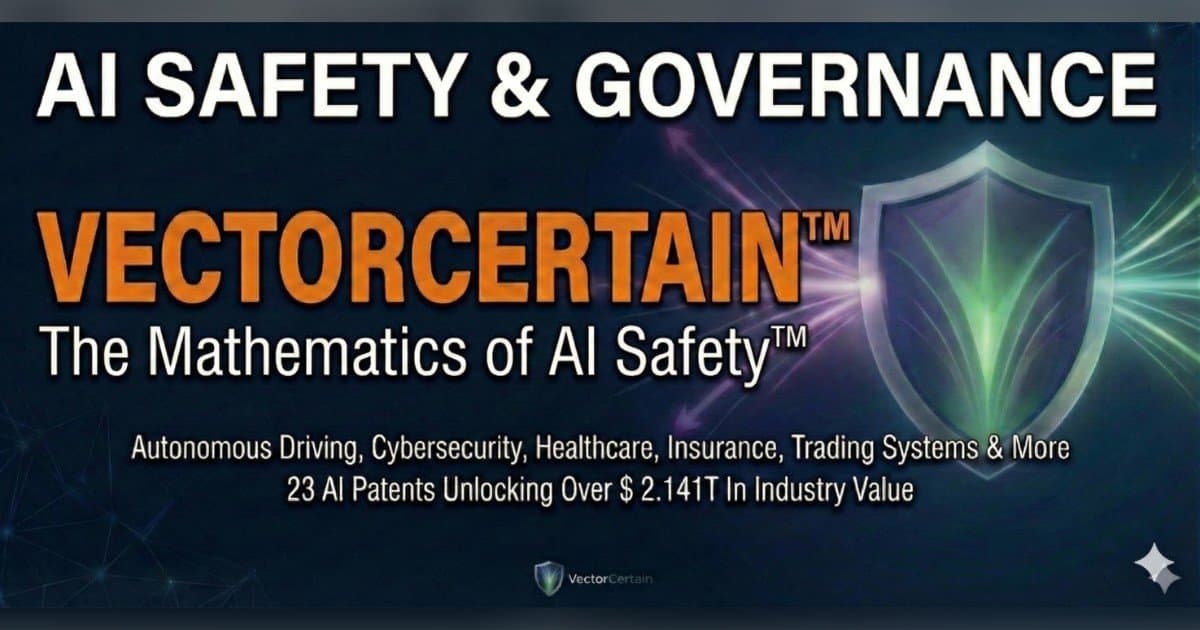 VectorCertain's SecureAgent Achieves 100% Detection of AI Sandbox Escapes in Landmark Validation