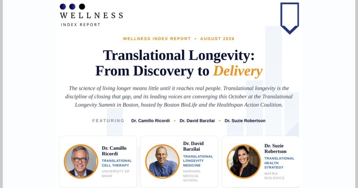 Translational Longevity: From Discovery to Delivery